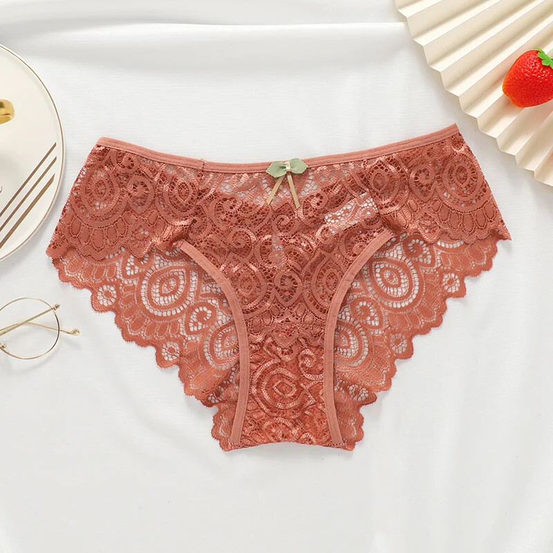 Women Sexy Lace Panties Knickers Lingerie Seamless Underwear G-string Briefs US.
