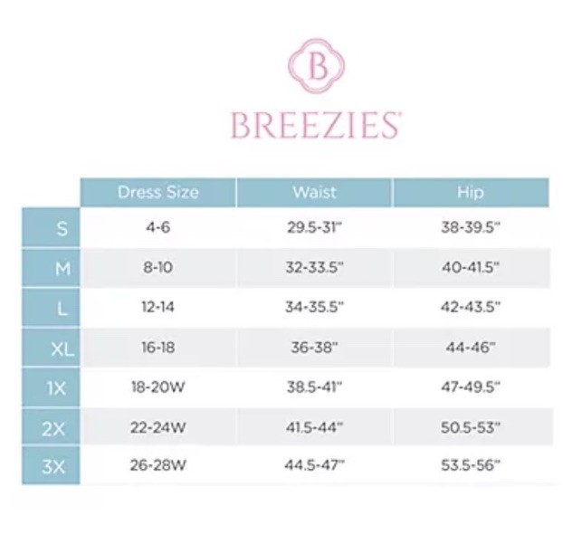 Breezies Comfort Breeze Seamless Full Brief Panty S/3 Basic Pack Size Small