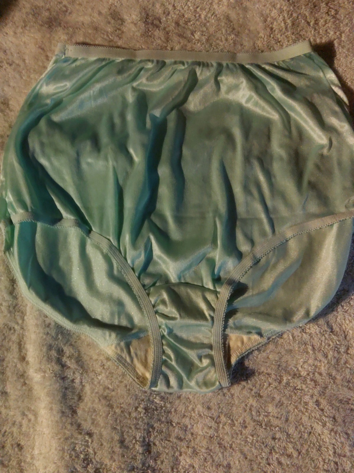 New! 2 Pair Unbranded 100% Nylon Panties Size L Silky Soft