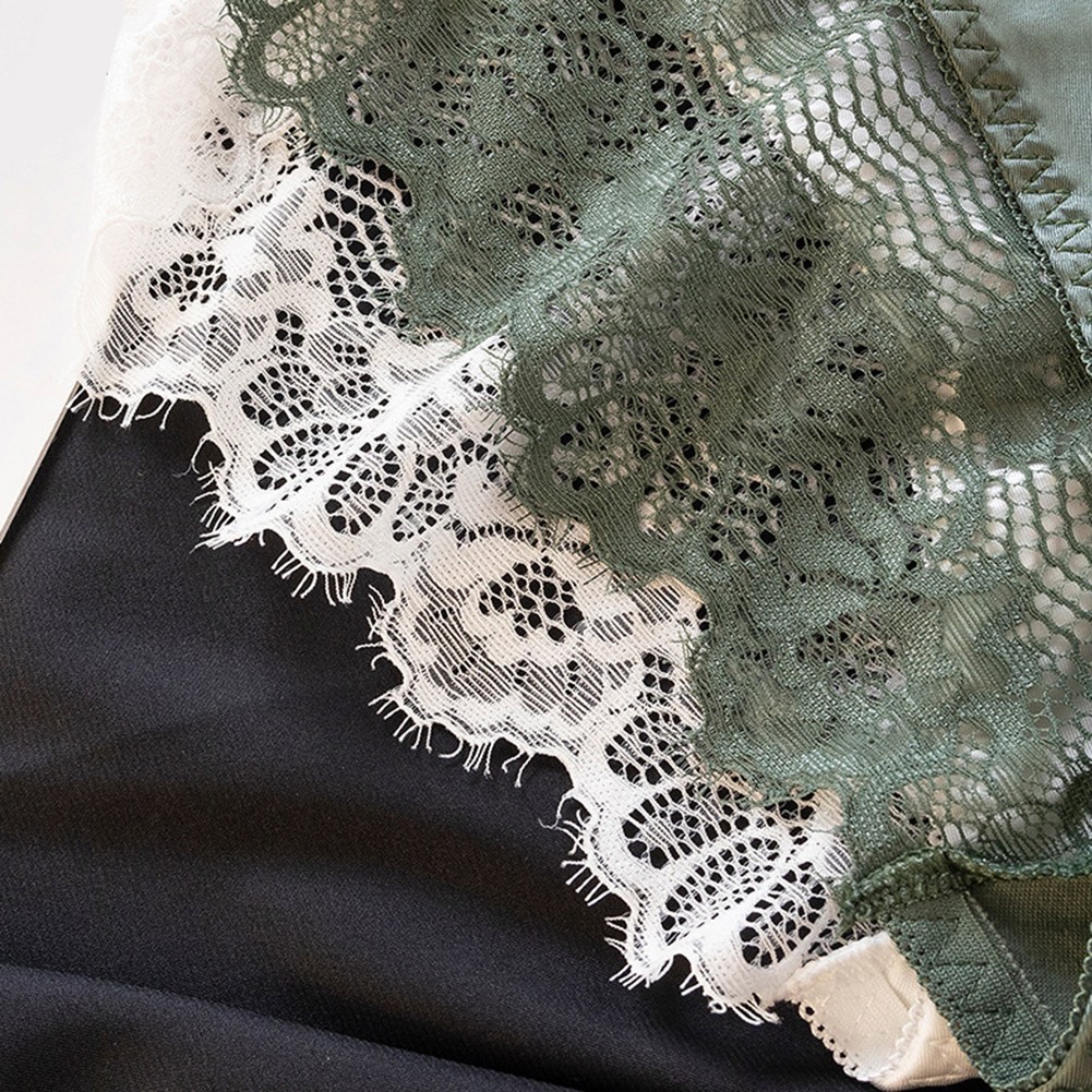 Charming Women’s Lace Satin Triangle Underwear Stylish and Comfortable