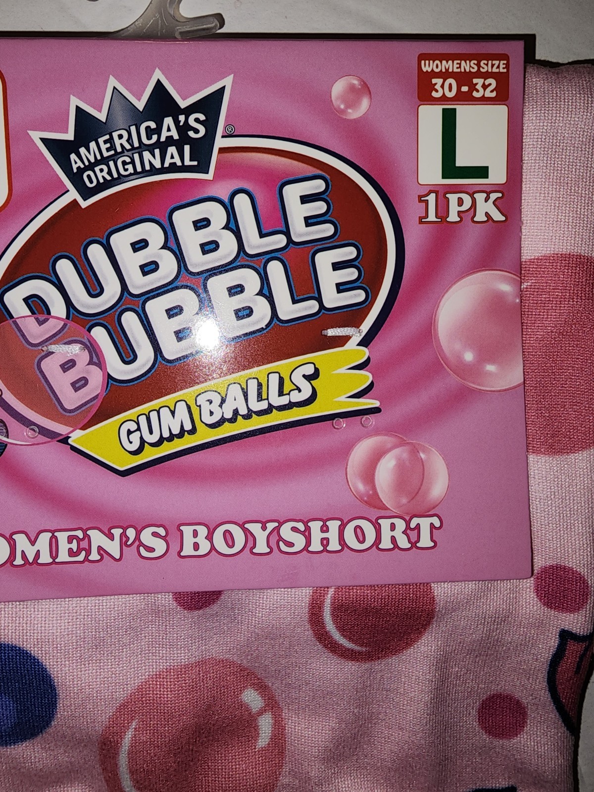 New Dubble Bubble Women’s Boy Short Size Large 30-32