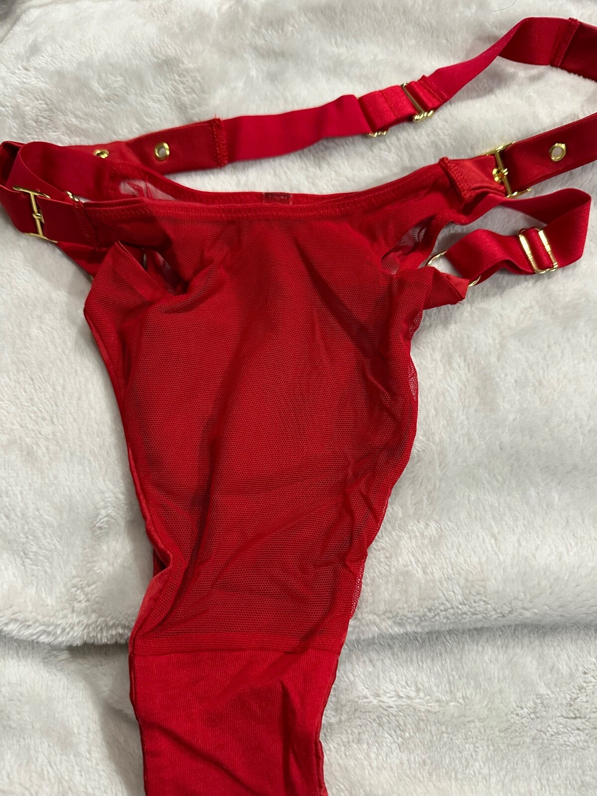 VICTORIA’S SECRET “LUXE” BRAZILIAN SATIN PANTY MEDIUM ONLY HAVE 1 OF EACH
