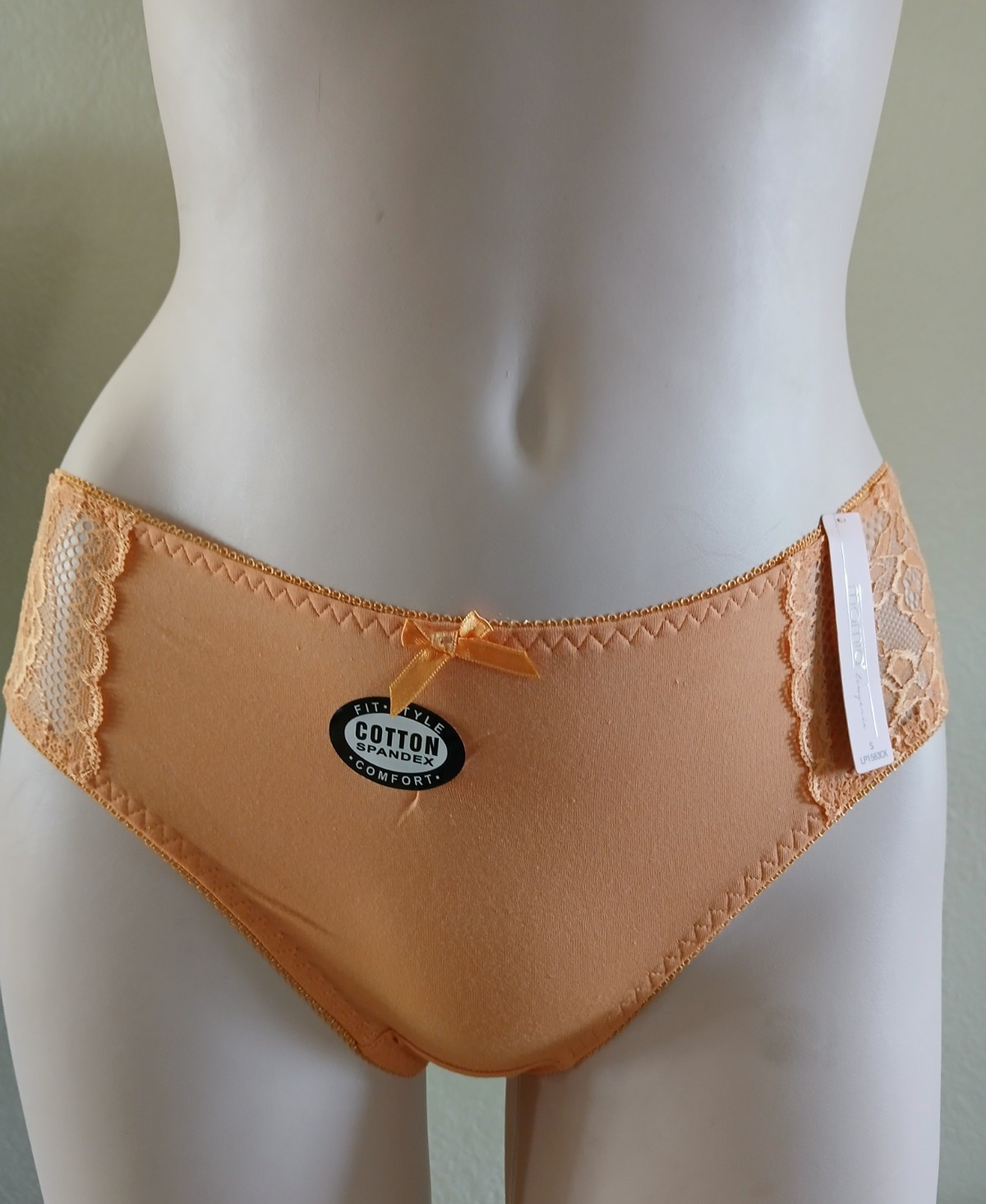 3 NWT WOMEN’S HIPSTER COTTON STRETCH BIKINI LOW CUT PANTY BLUE,ORANGE,GREEN LG