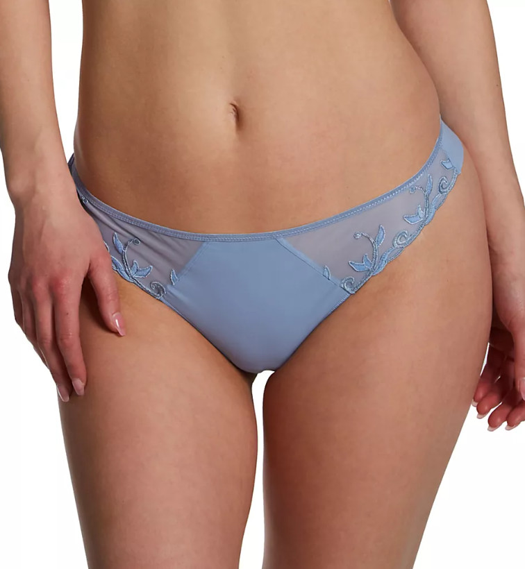 Simone Perele 131707 Andora Thong 4/L Dream Blue NWT