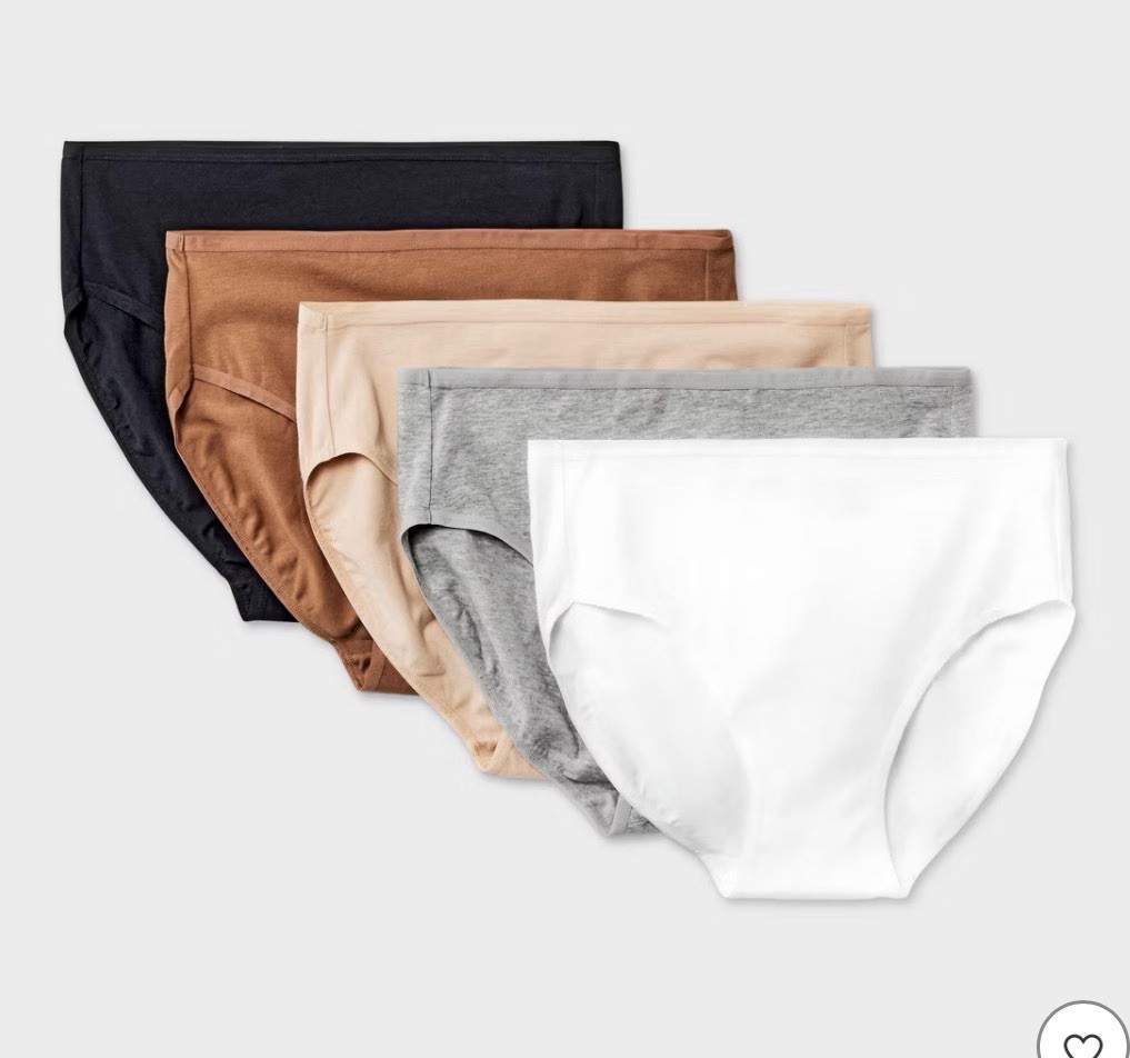 Hanes Womens Briefs Set of 10 3XL Cotton Underwear Assorted Colors New