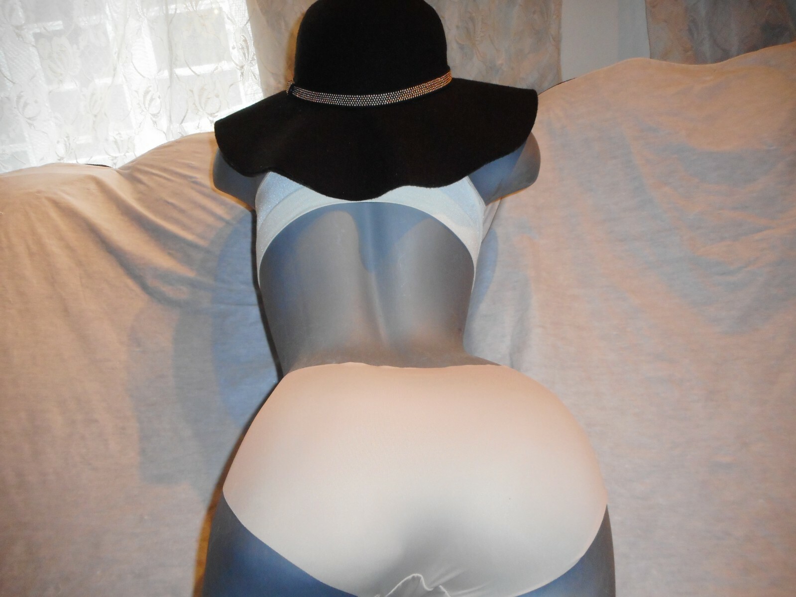 Auden Hipster And Bikini Panty Black And Beige Sold Separate Size XS
