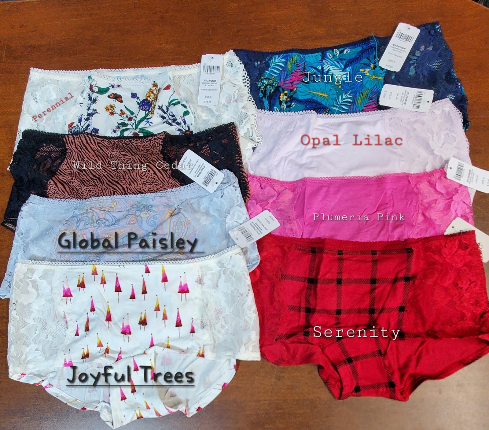 Soma Embraceable Signature Lace Boy Short SMALL Size Please Pick Color NEW
