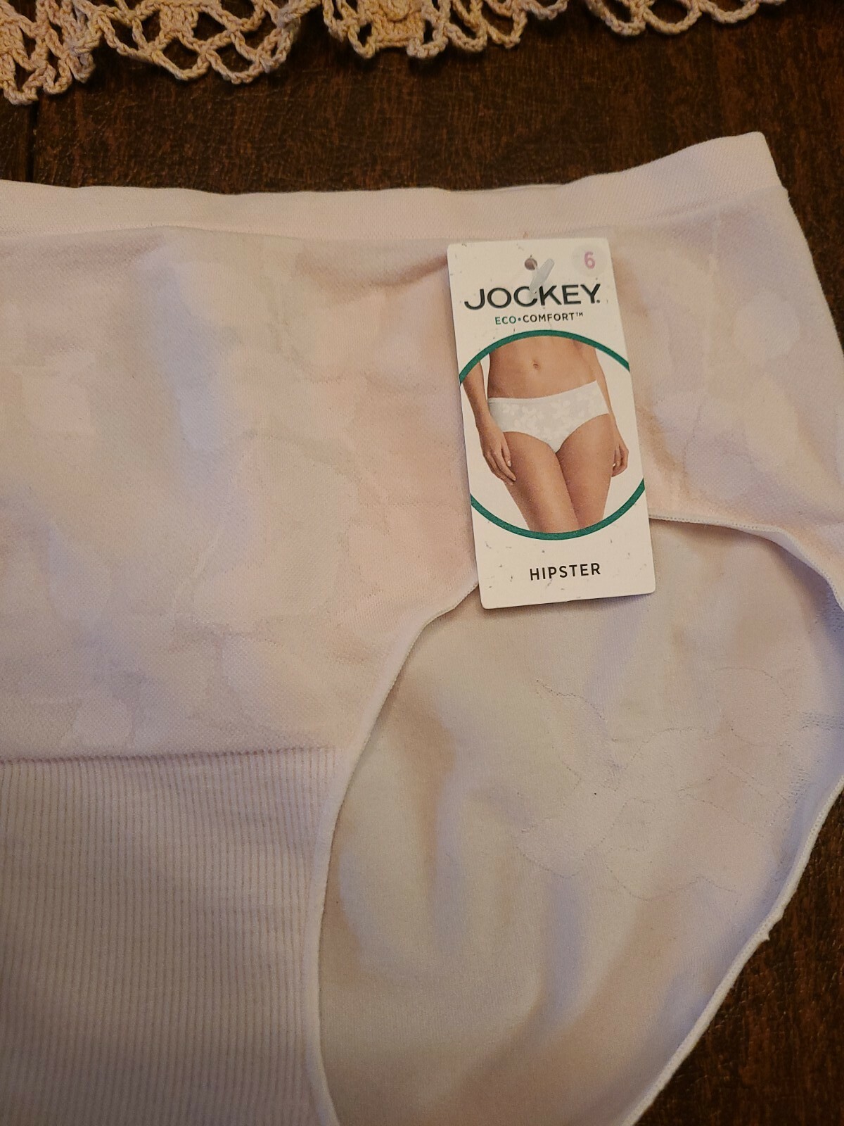 6 JOCKEY Eco Comfort Microfiber Stretch Pink HIPSTER Panty NWT 2619