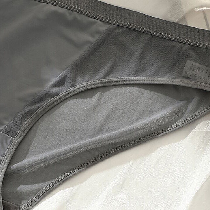 3packs Lot Sexy Womens See Through Panties Briefs Sheer Mesh French Underwear