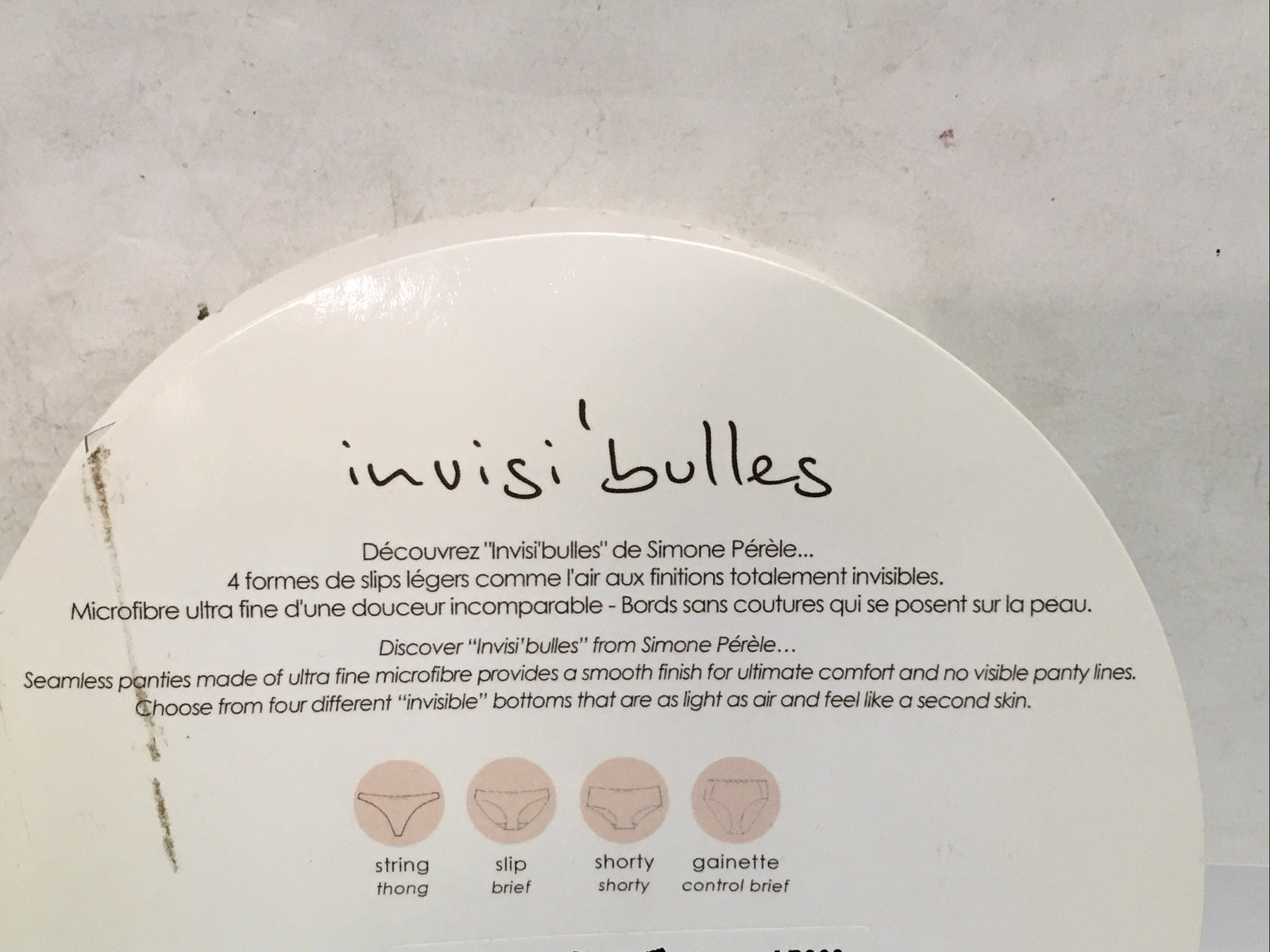 Simone Pérèle Invisi Bulles thong New in box assorted colors sold separate