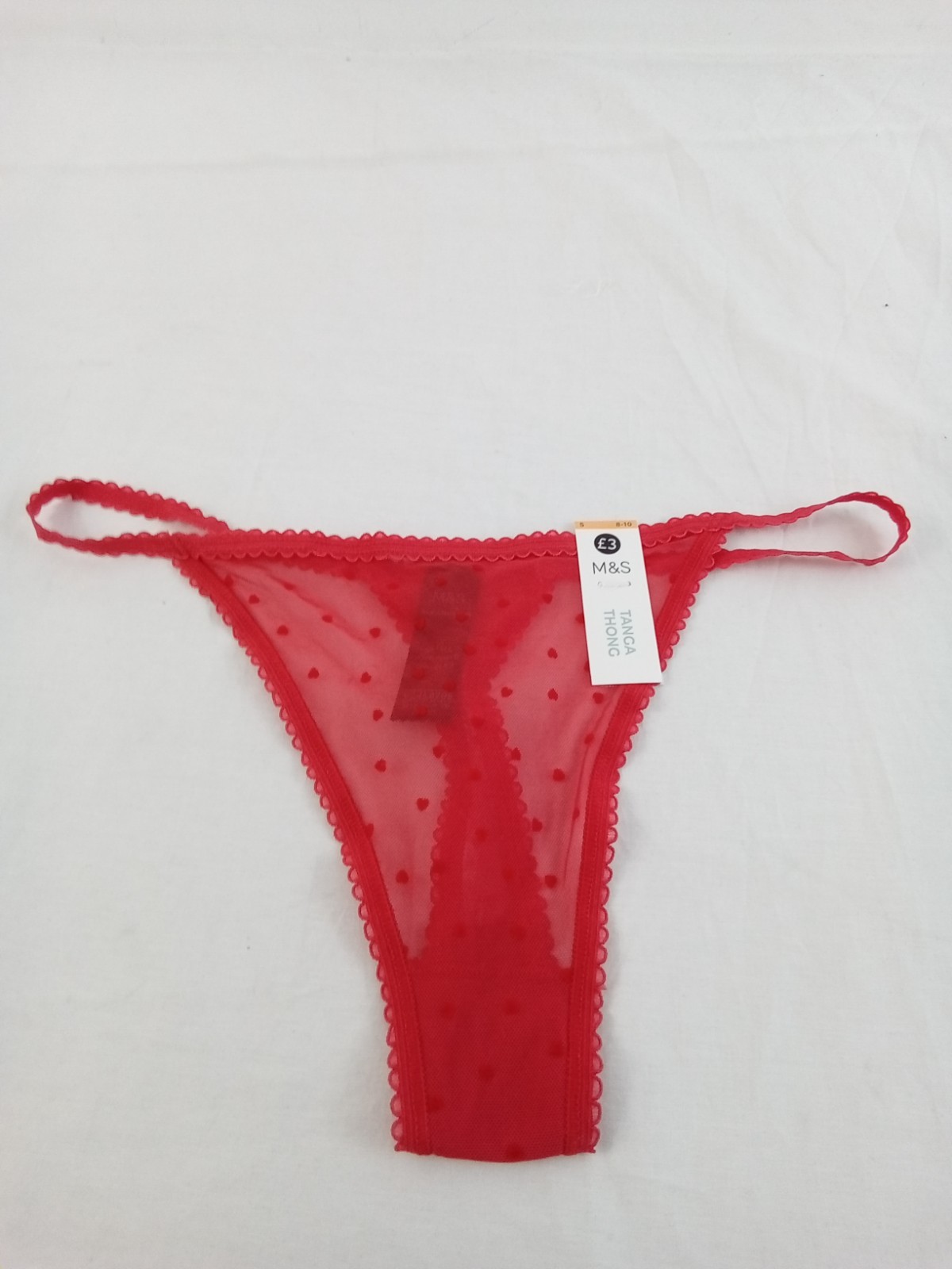 M&S 15pcs Bundle Underwear Size S 8-10 Pink Mesh High leg Brazilian Thong New