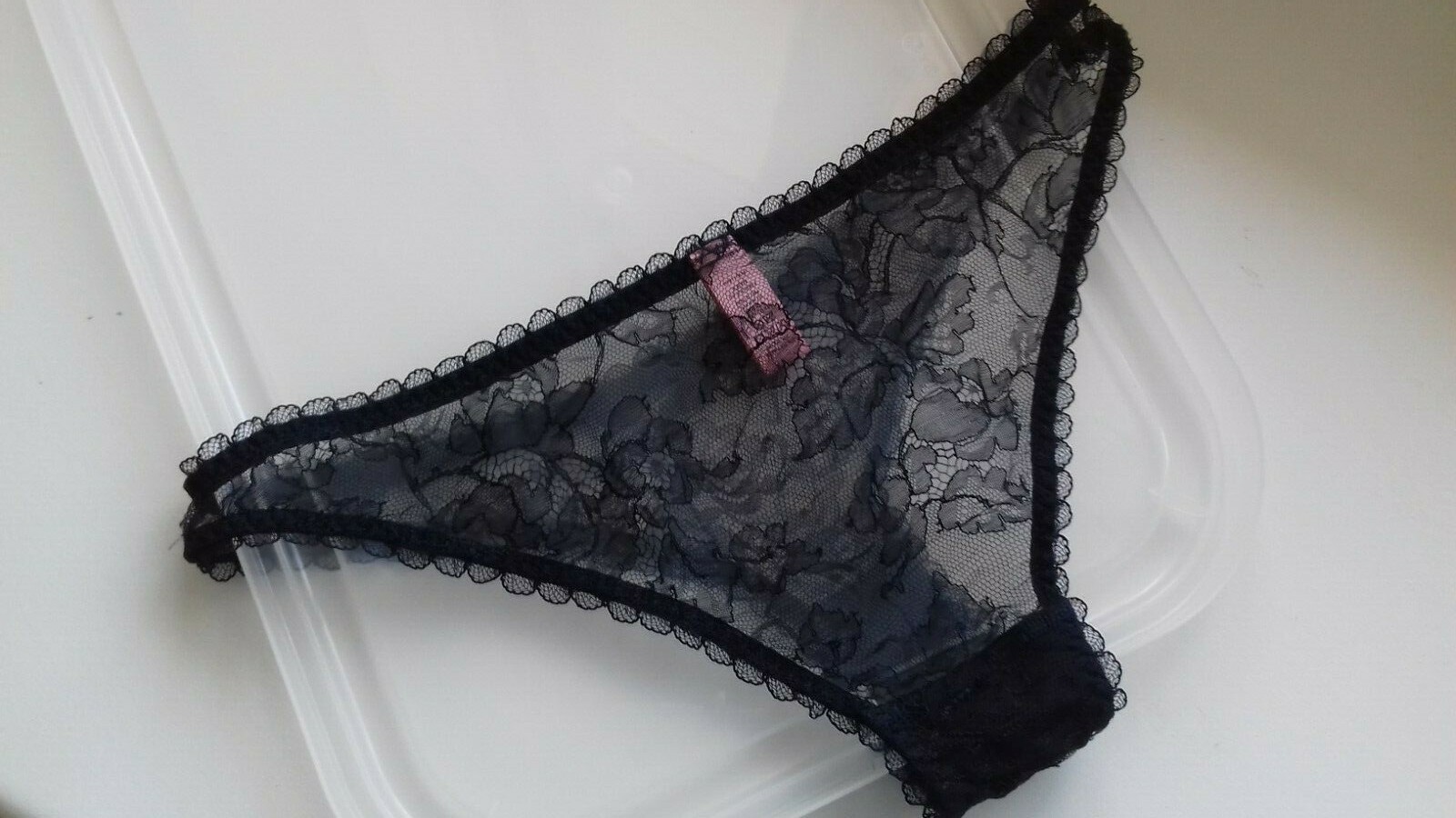 AGENT PROVOCATEUR RARE BLUE GEORGIE LACE BRIEF SIZE 1 X SMALL UK 6-8 BNWOT