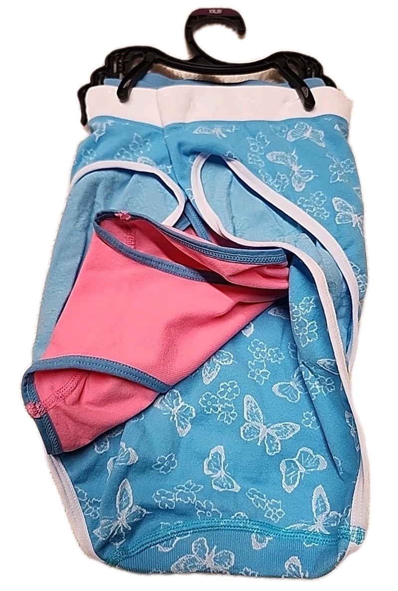 NWT Way To Celebrate 2-Pack Seamless Bikini Panties Size XXL 20 Multicolor