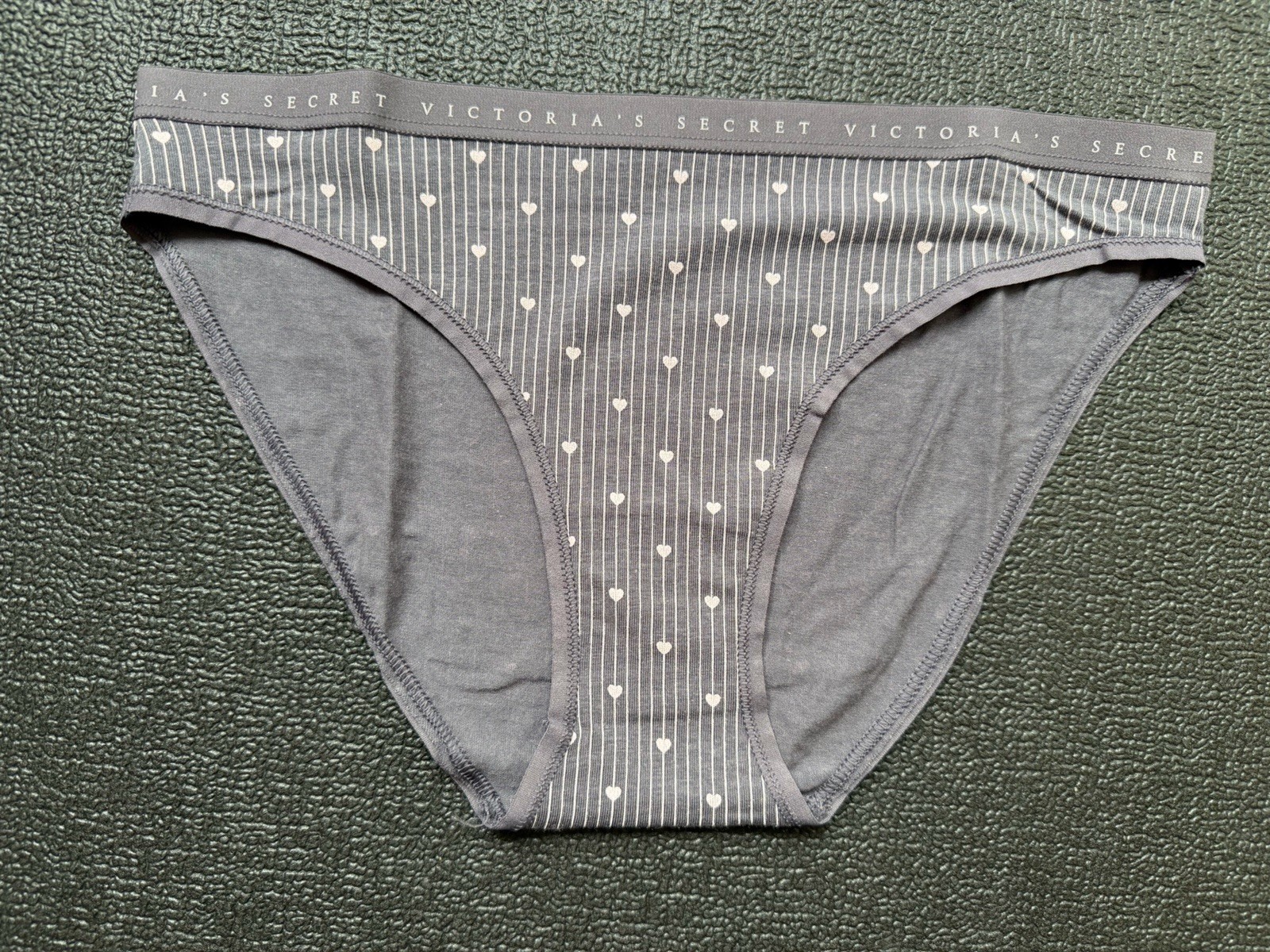 5-Pack Victoria’s Secret sz S Stretch Cotton Logo Bikini Panty Bundle Set Lot