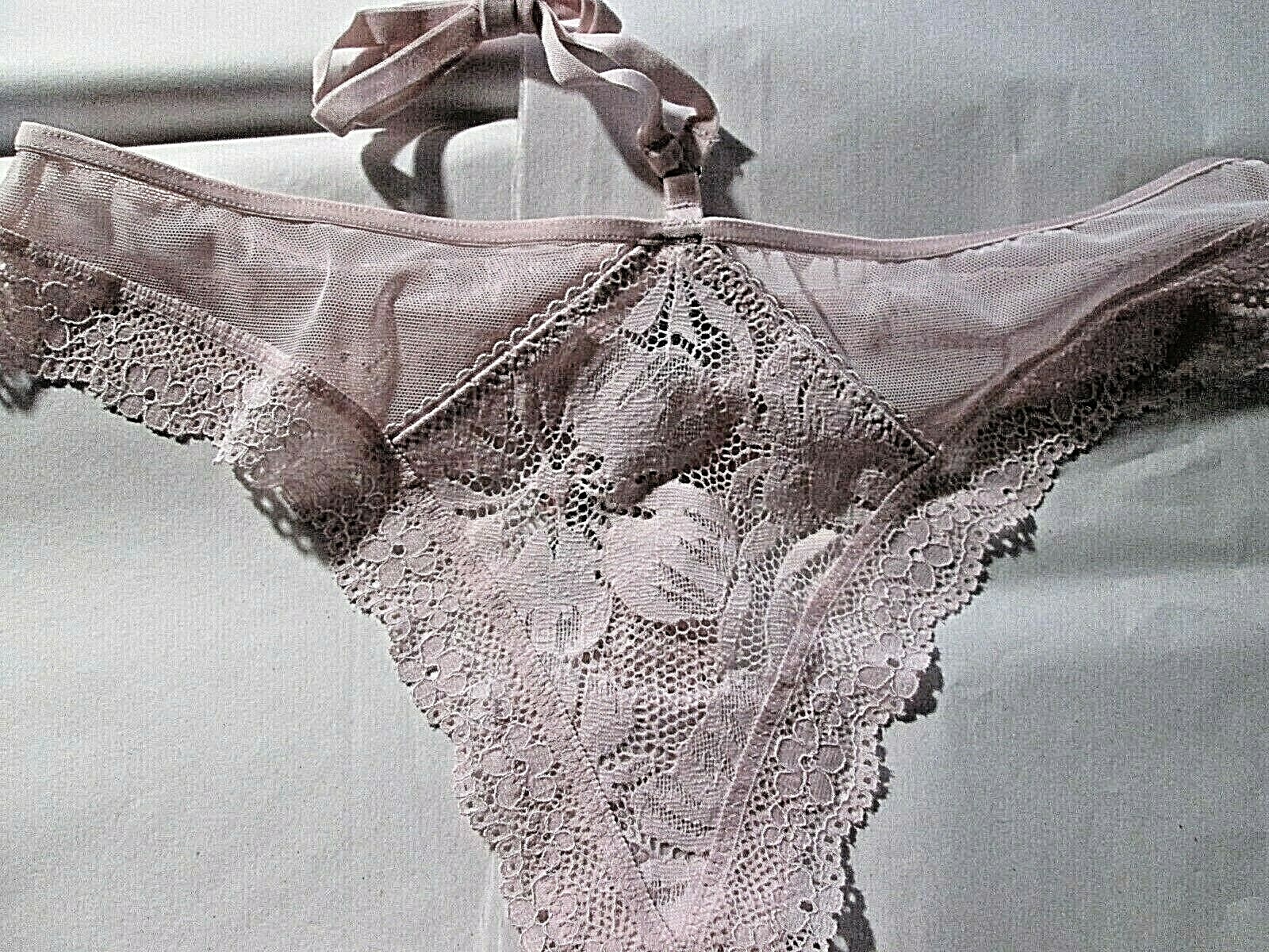 New w/$16.50 Tag Victoria’s Secret 🧡Thong Size M 🧡Pretty Blush Color