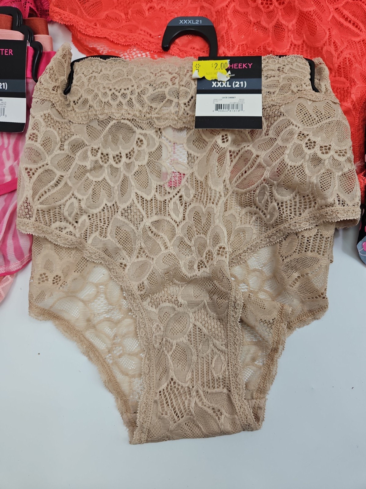 Huge Lot No Boundaries Freecut Cheeky with Lace Panties Diff Styles NWT XXXL