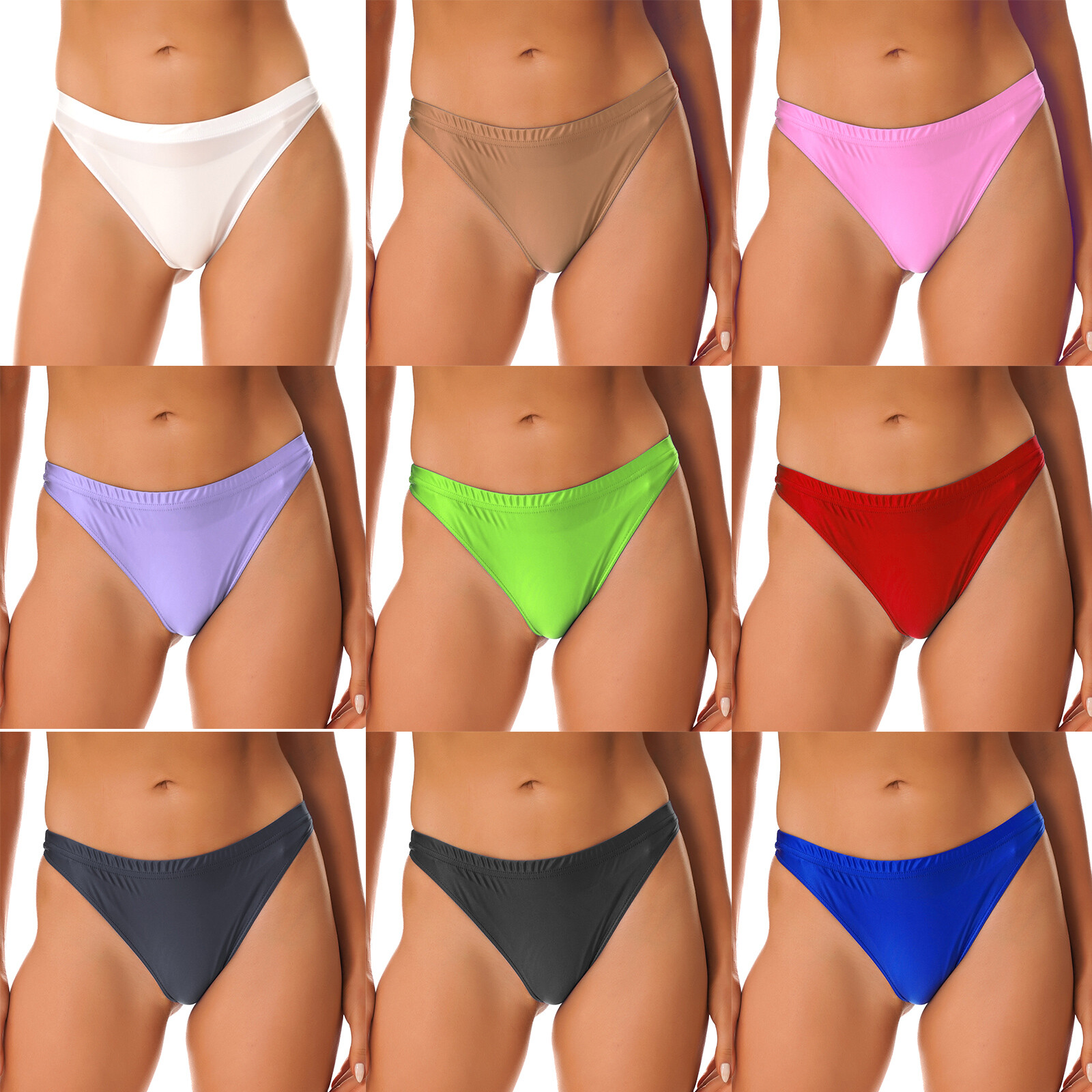 US Sexys Womens Low Rise Sexy Thongs Briefs Cheeky Panties Swim Bikini Underwear