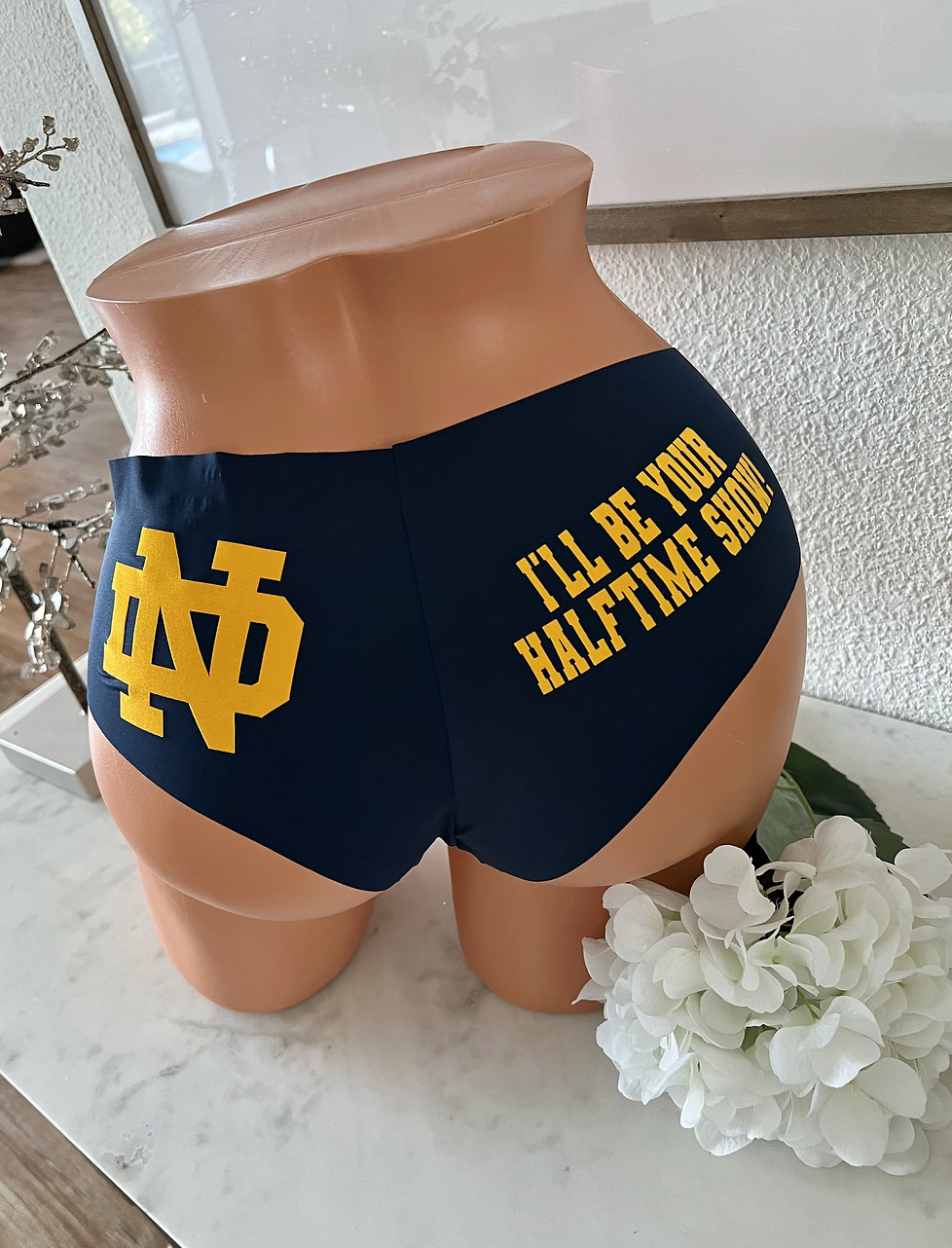 Notre Dame College Victoria Secret Cheeky Football Panties NWT – L