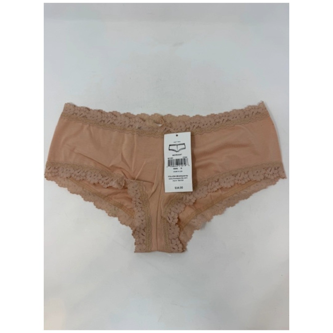 hanky panky Supima Cotton Boyshort, Color: Granite, Size: XS,S, MSRP: $34