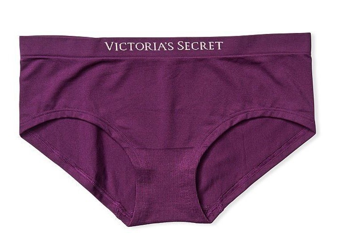 XXL Purple Grape Raspberry SeamlessLOGO Victorias Secret Hipster Hiphugger Panty
