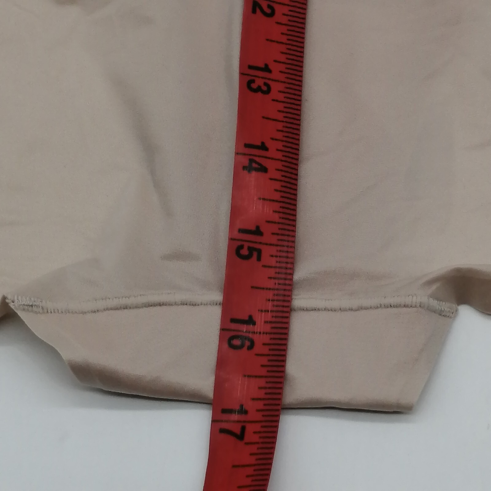 Nearly Nude Womens Panties Beige Nylon Blend Briefs Cotton Liner XL/1X NEW