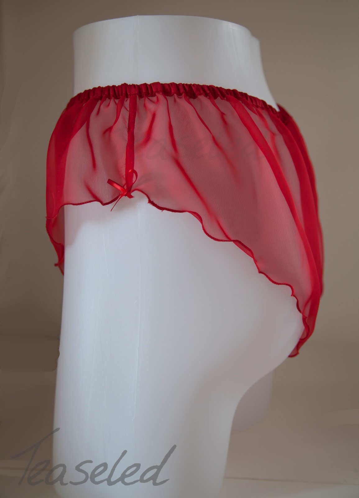 Sheer Chiffon Mini French Knickers Sexy Lingerie Panties mesh Multiple Colours