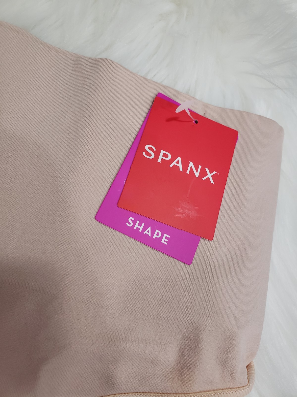 NEW SPANX SS0815 Soft Nude Thong underwear Lingerie Panties shaping beige SMALL