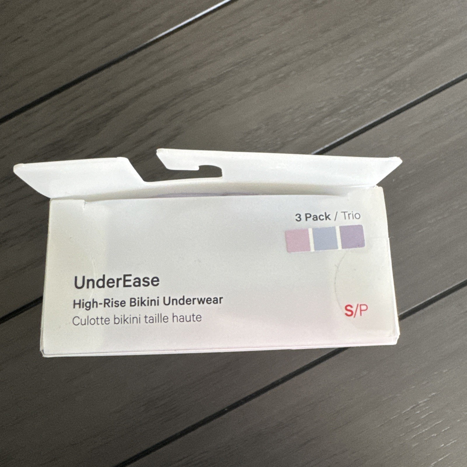 Lululemon UnderEase High-Rise Bikini Underwear 3Pack, PNKO/STRH/LFRS,NWT, Size S