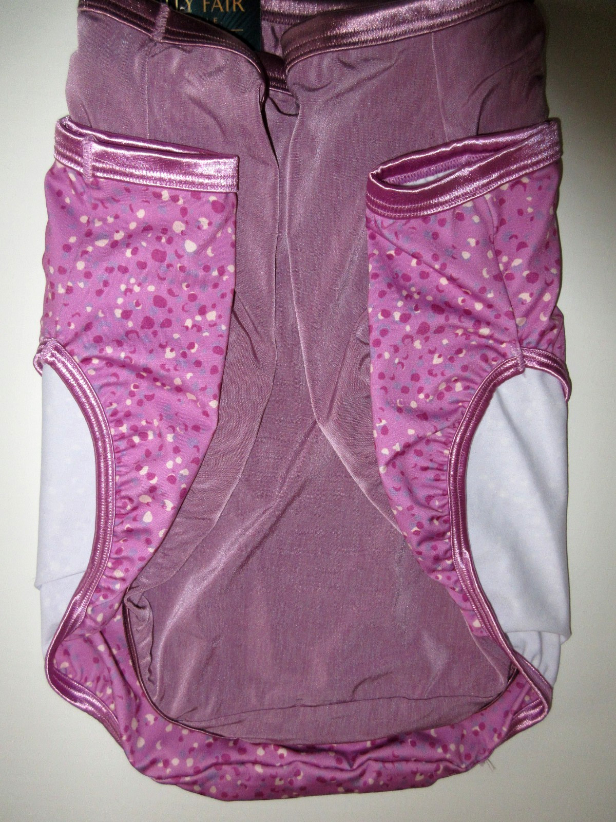 Vanity Fair 2-Pair HI-CUT brief Body Shine Illumination 13108 Poly/Nylon 10/3XL