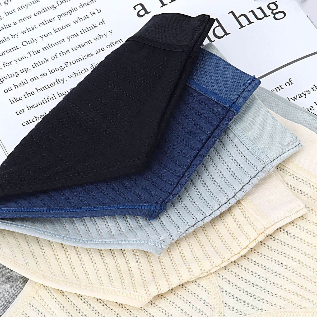 1PC/4PCS Women Menstrual Period Underwear Leak Proof Cotton Panties Briefs Solid