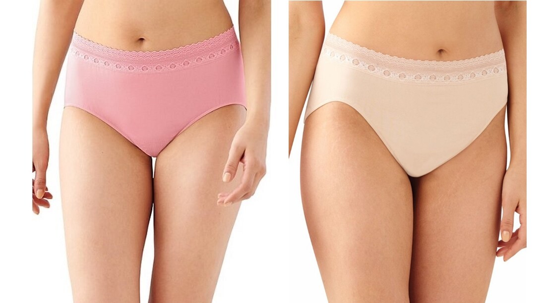 Bali Women’s Comfort Revolution Microfiber Hi Cut Brief Underwear 303J