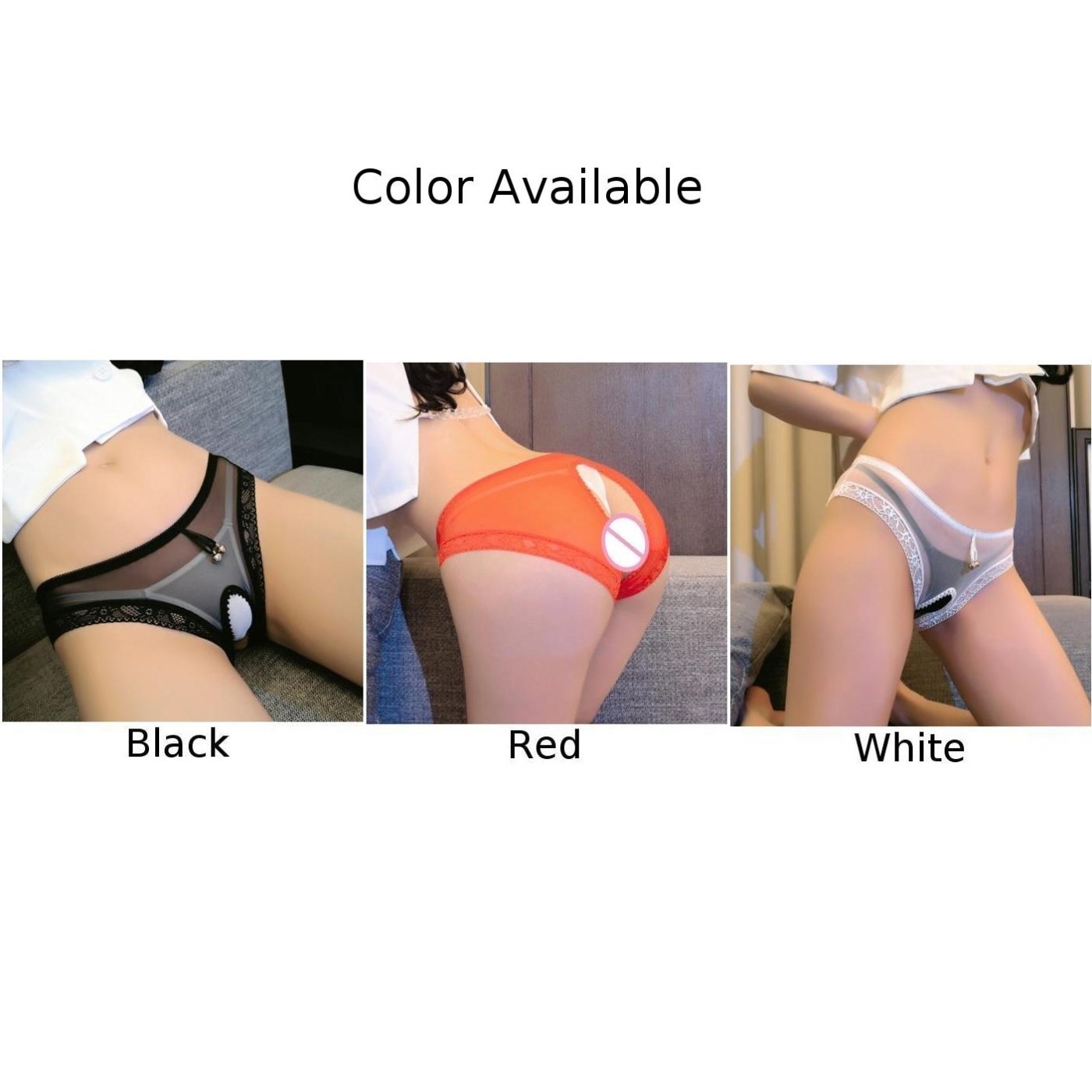 Open Gay for lingerie Size G Strings Knickers Lace for lingerie Low Panties