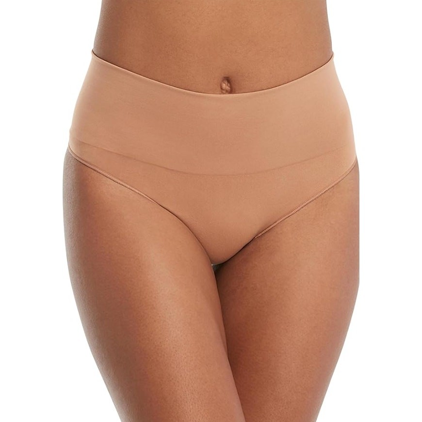 SPANX SPANXshape Everyday Shaping Thong Large Naked 03 Core Control NWT