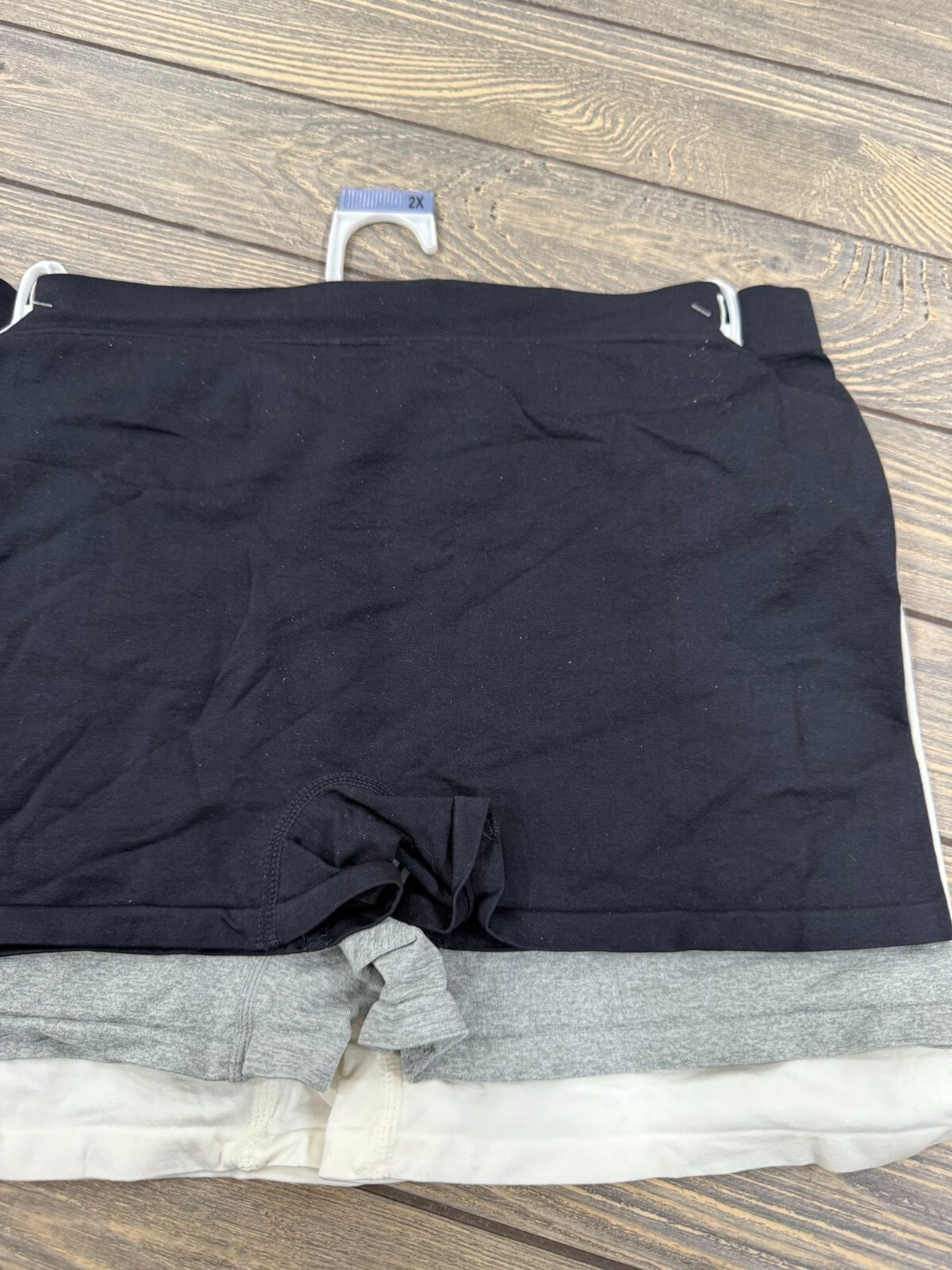 3 Pack Seamless Comfort Shorts 2X By Tranquil & True
