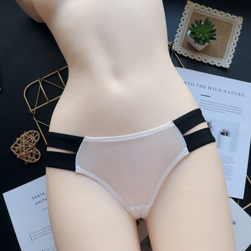 Sexy Womens Panties Underwear Thong G String Bikini Double Strap Lingeries Brief