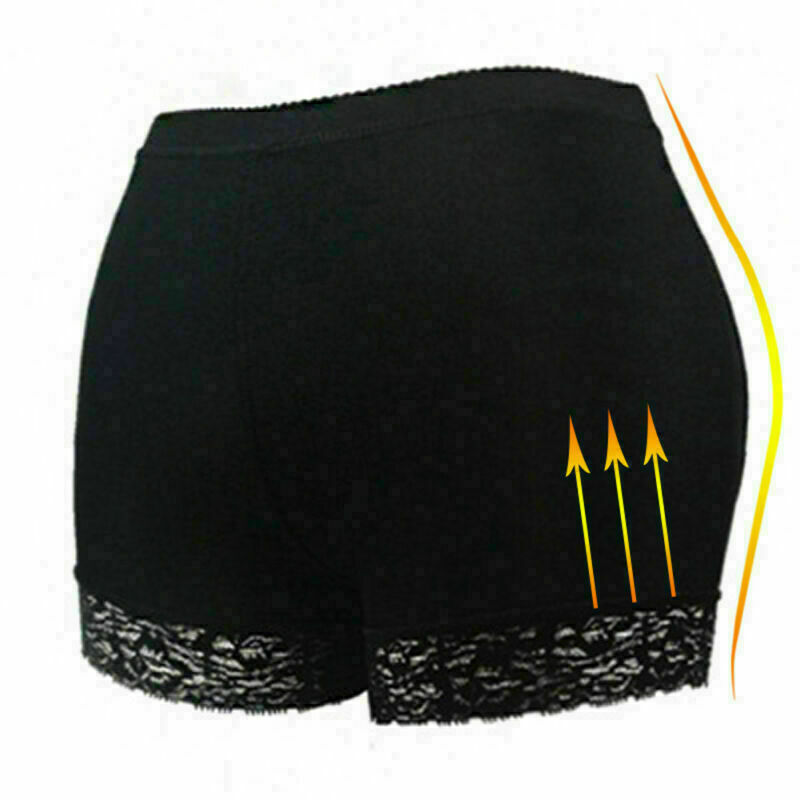 Women’s Padded Butt Lifter Panty Shaper Fake Ass Hip Shapwear Underwear Enhance