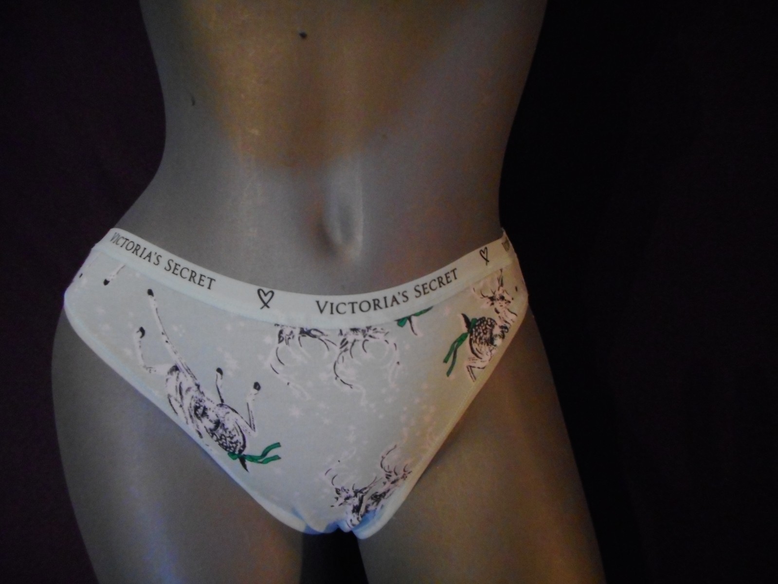 N/WO/T VICTORIA’S SECRET GREEN MULTI COLOR BIKINIS PANTY MEDIUM
