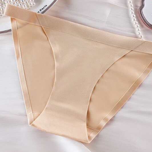 5packs Lot Ladies Womens Sexy Panties Bikinis Brief Ice Silky Underwear Intimate