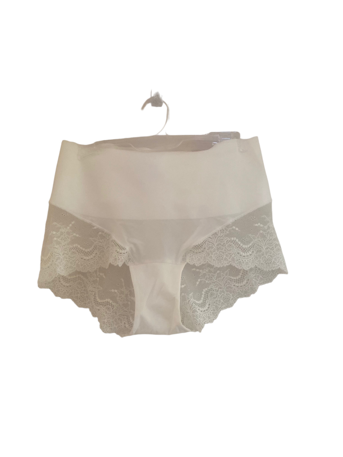 Spanx Undie-tectable Lace Hi-Hipster Panty Women’s X-Large Soft Nude