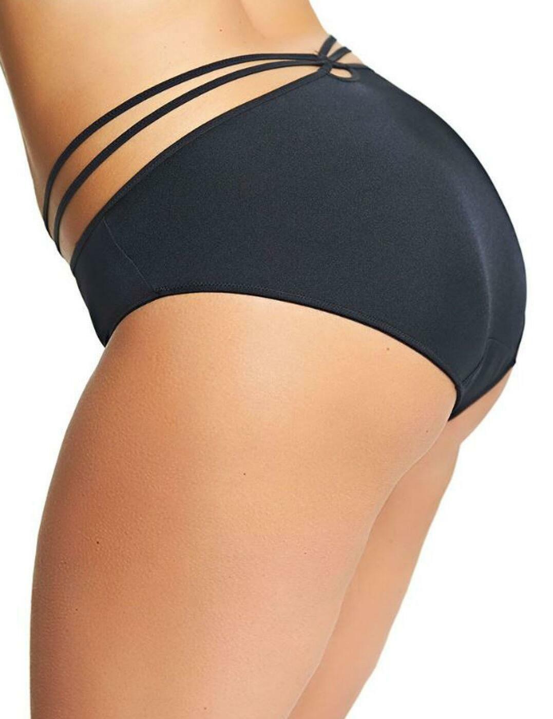 Elomi Bijou Flirt Strappy Brief Panty 4245 Sizes M-4XL Black New with tags $34