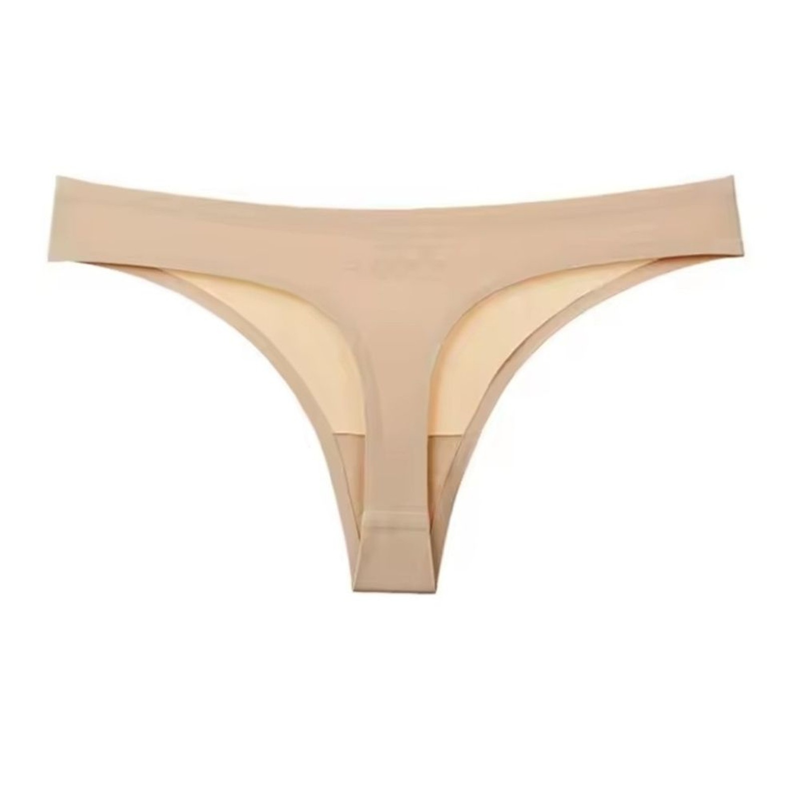 NEW! Seamless Nude Beige Thong Size XXS – XS