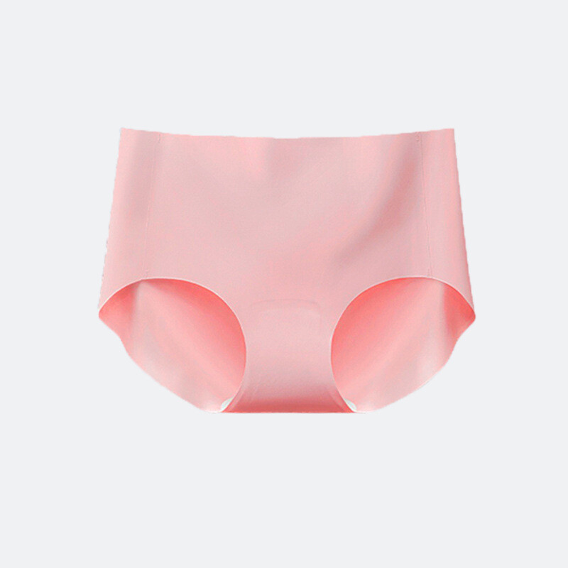 Women Non Trace Naked Antibacterial Briefs Yoga Invisible Underwear Cool Panties