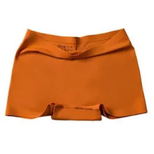 Cotton Crotch Underwear-Seamless Antibacterial Boxer Short Thin Safety Pants 2PC