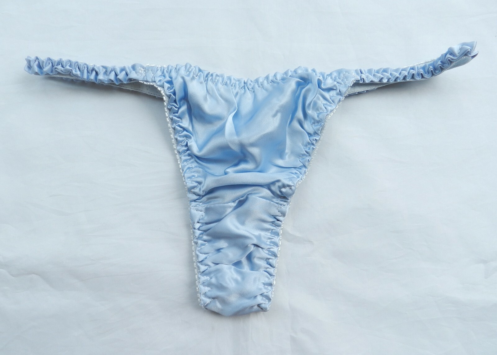 6 Pieces 100% Pure Silk Women’s String Thong Panties Size S M L XL 2XL 3XL