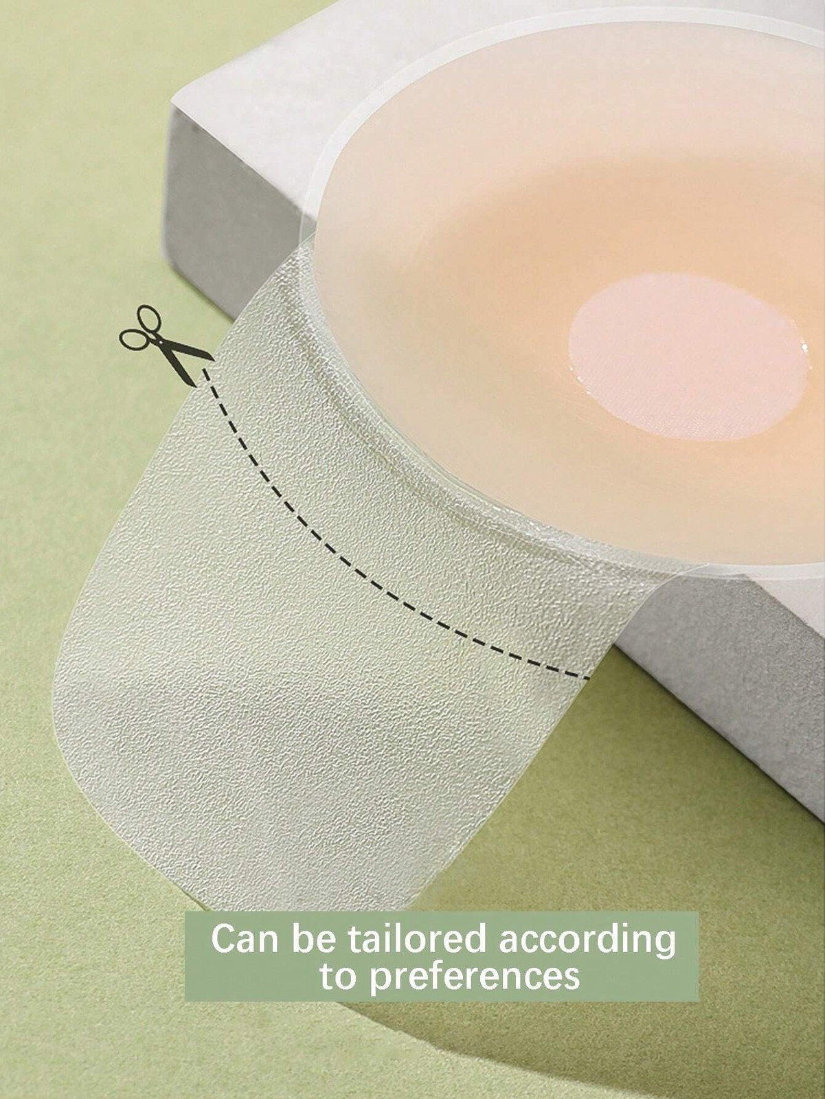 2pcs/set invisible silicone bra lift in skin tone for perfect support cheap24