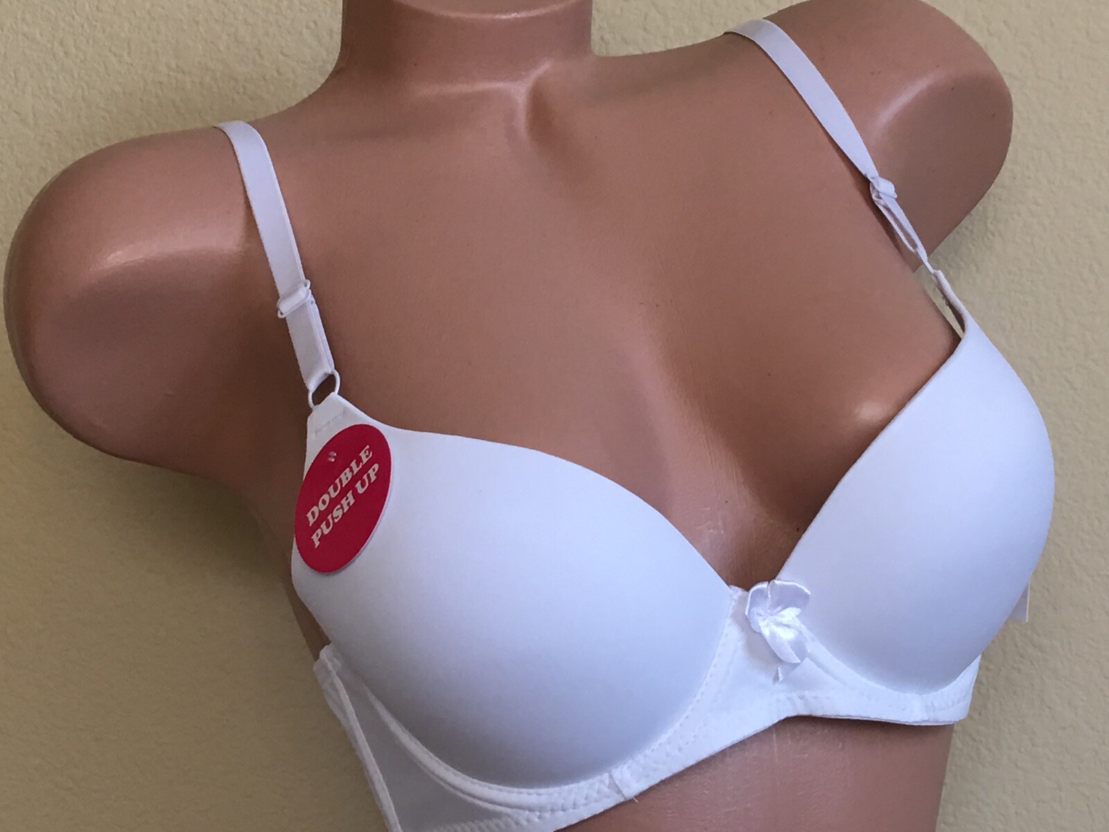 3- 6 Bras T-shirt Women’s Max Lift Extreme Push Up Add 2 Cup Push-ups 99 32B-40C