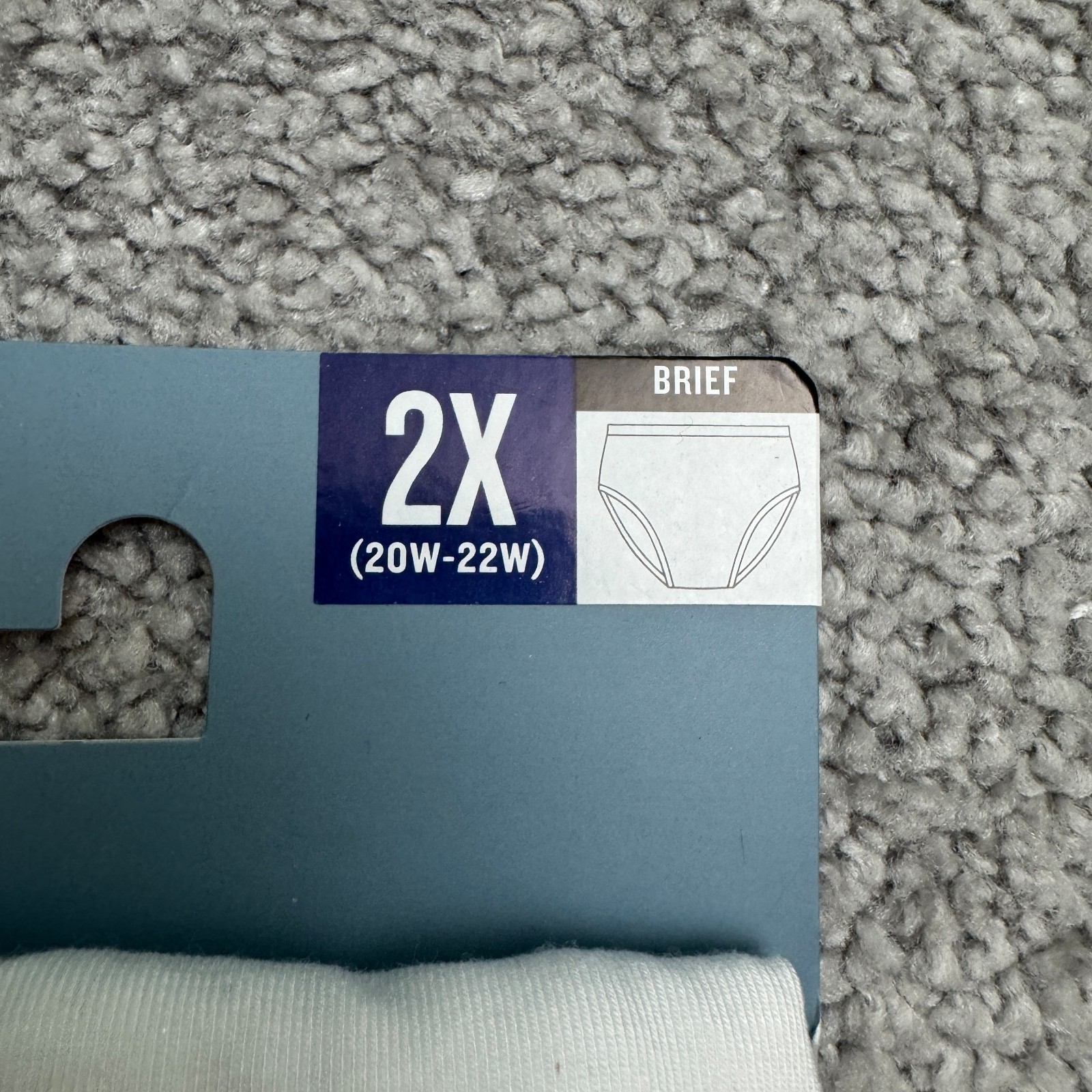 Duluth Trading Co Dang Soft Briefs Underwear Womens 2X Plus White Stretch NWT