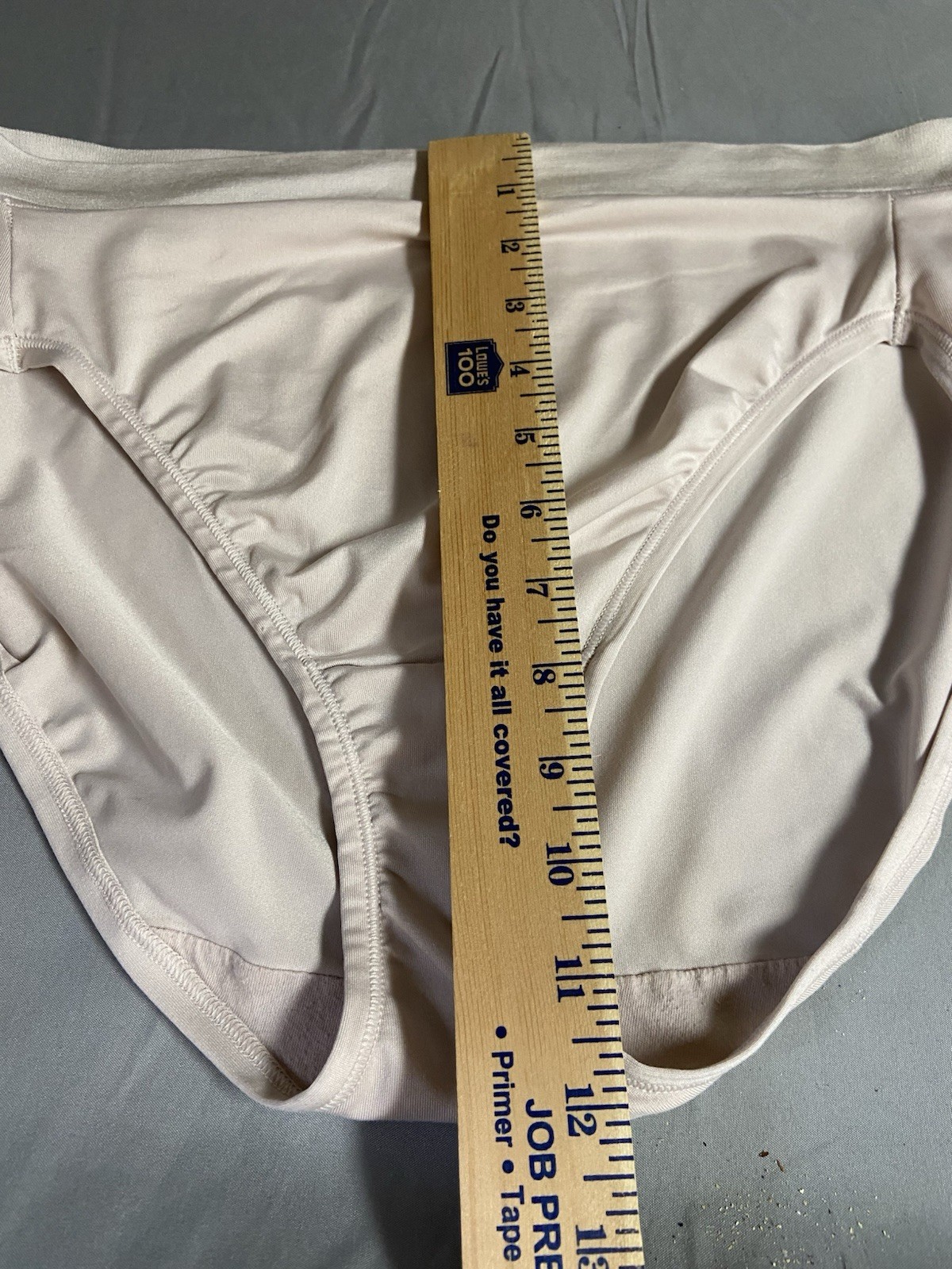Vanity Fair Pale Pink Panties Briefs 8 XL NWOT