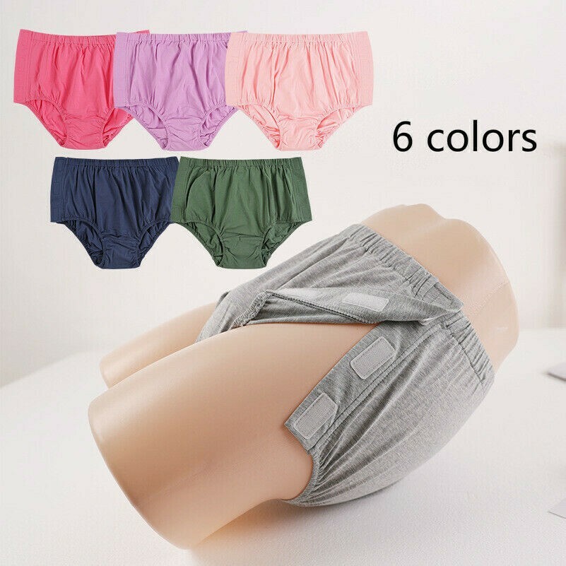 Post Surgery Tearaway Shorts Unisex Patient Hook Loop Underwear Care Panty Multi