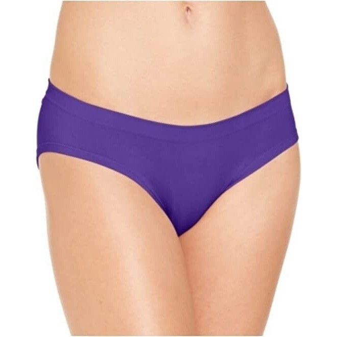 Jenni By Jennifer Moore Women’s Seamless Hipster Underwear Violet Indigo Size XL